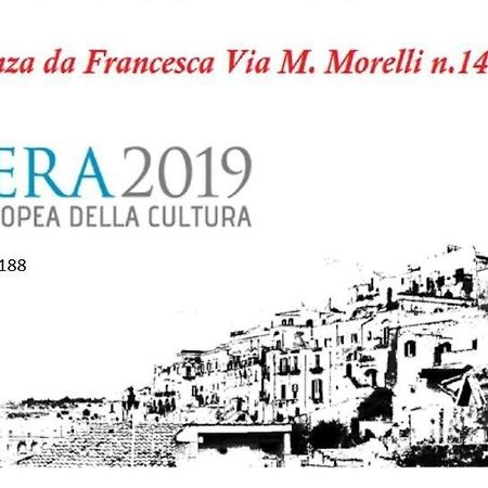 Appartamento Da Maria Francesca Matera Exterior photo